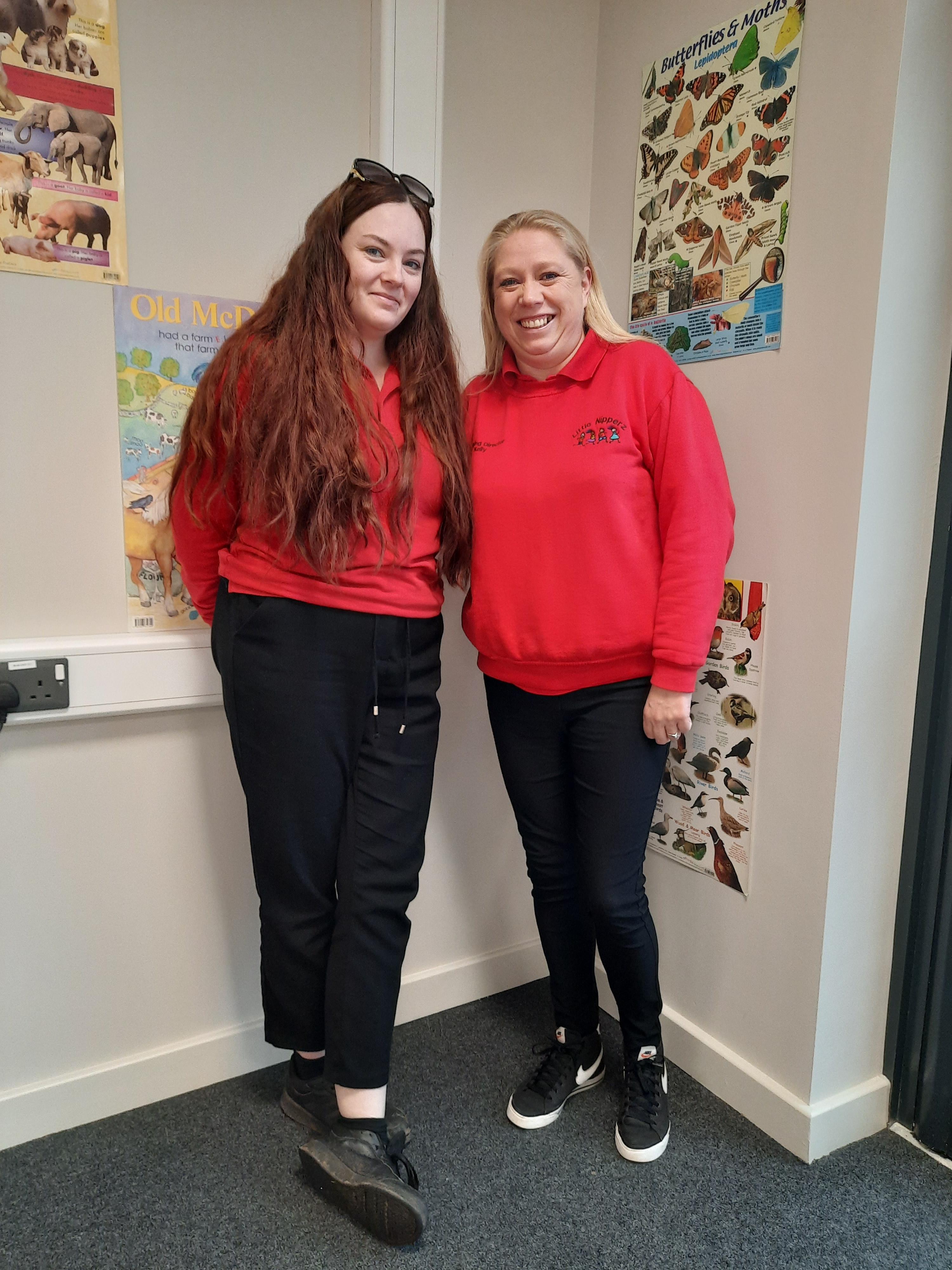 Sam and Kelly from Little Nipperz Childcare